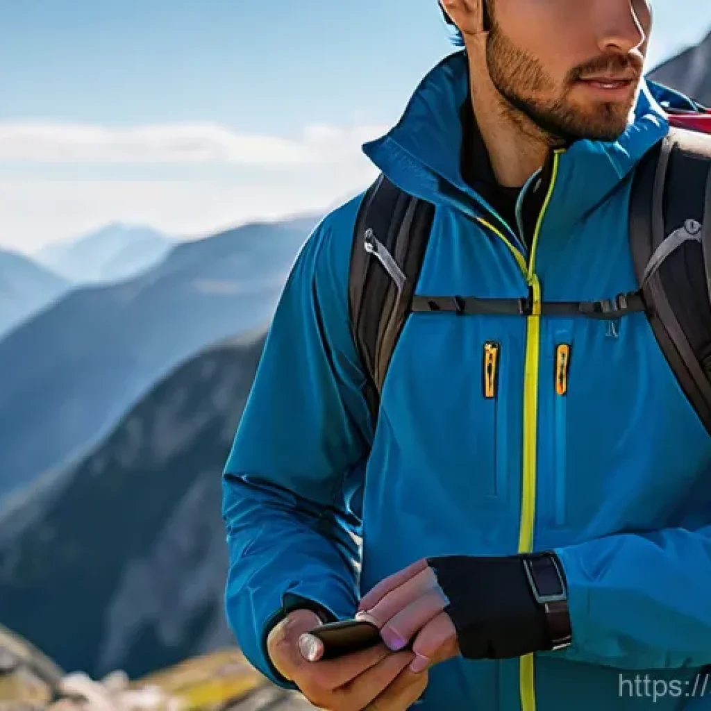 아웃도어 스포츠 워치 추천 - **Prompt 1: Mountain Adventurer with Smartwatch**
    "A person, with a determined and focused expre...